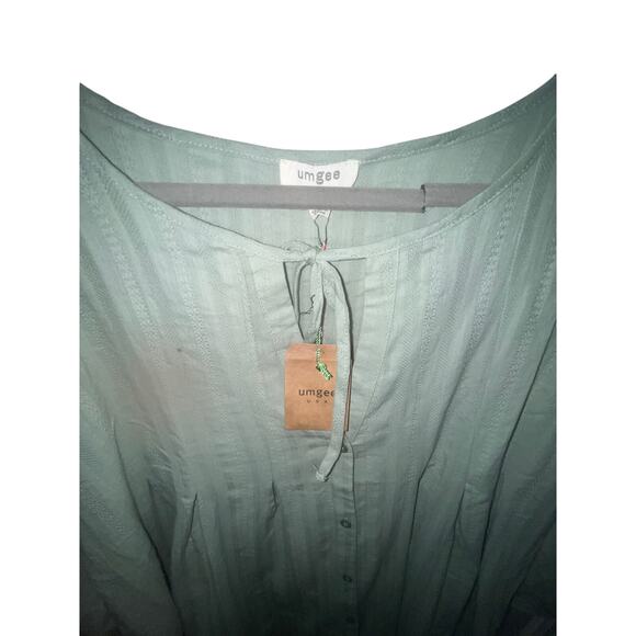 NWT Umgee Size XL Sage Tunic - Picture 5 of 6
